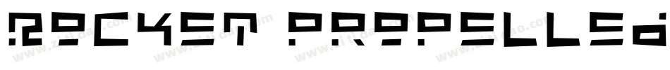 Rocket Propelled字体转换